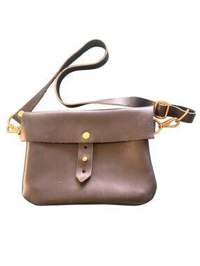 Teddi Joelle modern hip bag + satchel Black- Vintage-Rare-Collector